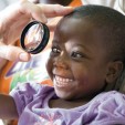 Gift of sight for a child